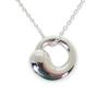 [Used] TIFFANY 925 Eternal Circle Pendant/Necklace/j17-3