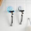 1pcs Toothbrush Shaver Holder with Sucker Cup for Bathroom Washroom Wall Mounted Save Space Storage Rack Razor Rack Hanger