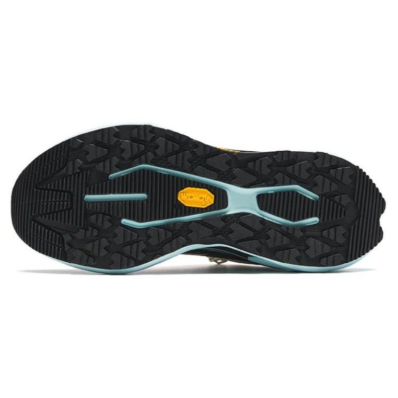 Anta Женские кроссовки для трейлраннинга Tanye Pro, низкие, для улицы, Белый Черный Синий 922425512-7