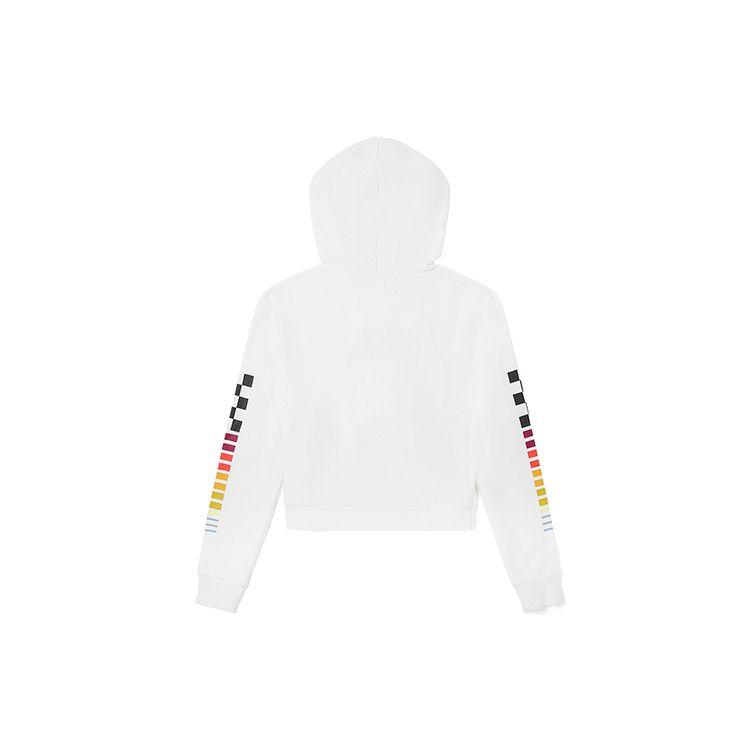 Vans Спортивная повседневная толстовка с длинным рукавом Женская толстовка с капюшоном Белая VN0A47YDWHT