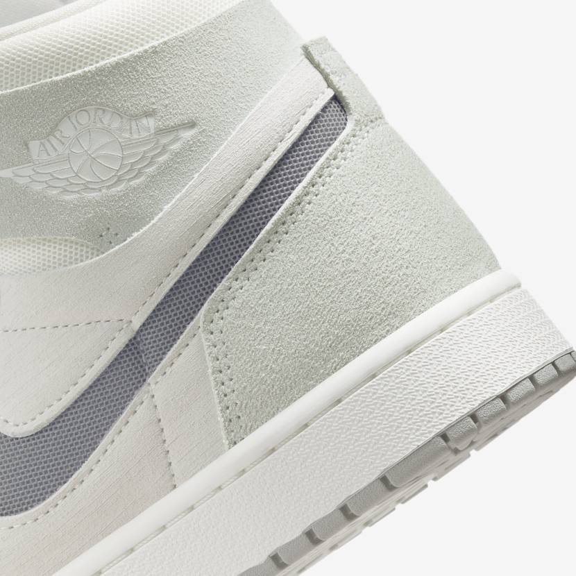 DV1307-101 Nike Air Jordan 1 High Zoom CMFT 2 Particle Grey (Мужской)
