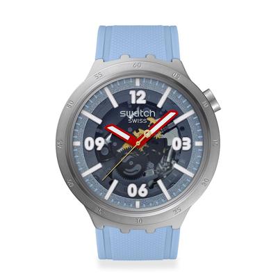 Часы Swatch Big Bold Moment, Синие, SB07S122