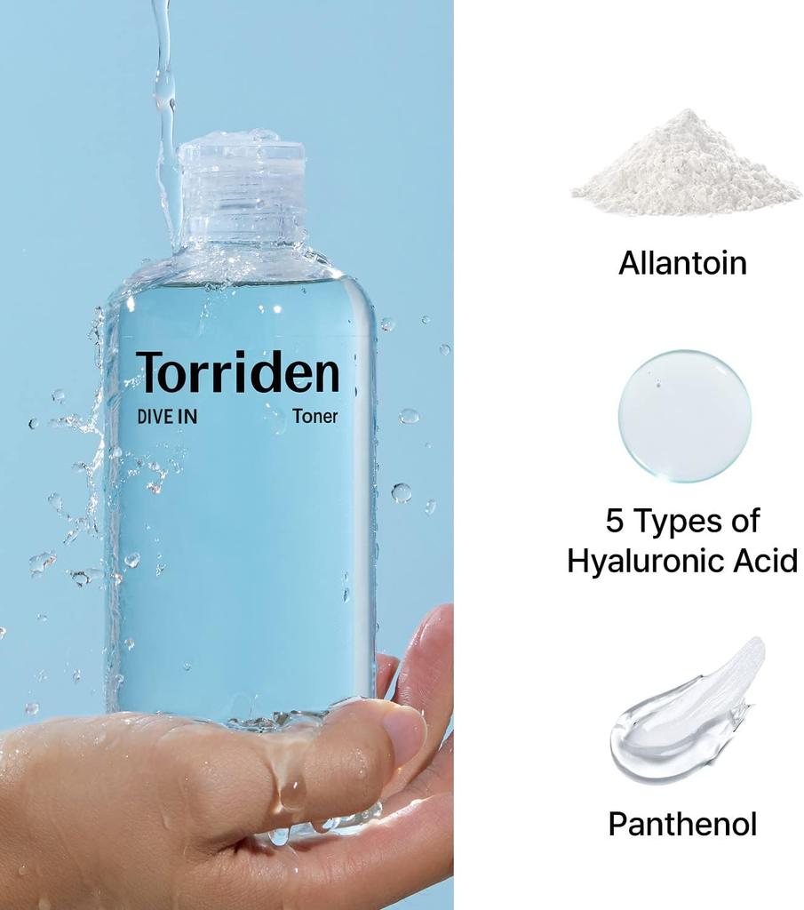 TORRIDEN Тоник с низкомолекулярной гиалуроновой кислотой Dive-in 300мл