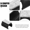 20 Felt Chair Leg Covers U Shaped for Floor Protection Noise Reduction Compatible with Office Dining and Bar Chairs
