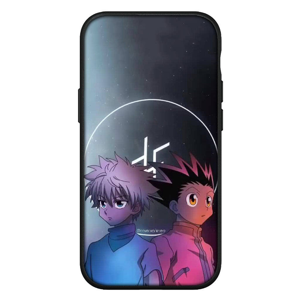 for Samsung Galaxy S25 S24 S23 iPhone 17 16 15 Xiaomi Redmi Note 14 13 12 11 Plus Pro Max XR Case Hunter X Hunter Gon Freecss Killua OPPO Huawei Cover