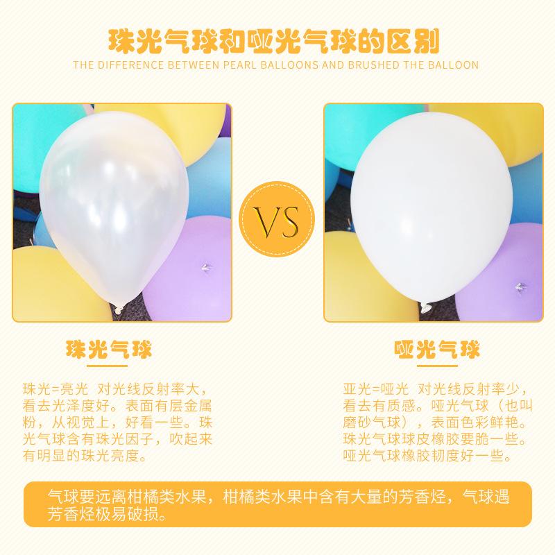 Шарик 10 дюймов 2,2 г матовый латекс, Свадьба День рождения Мебель для комнаты, Набор для гирлянды из шаров