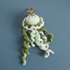 Игрушка-животное Крючком Брелок Ручная работа Крючком Акула Кукла Модные Вязаные Брелки Рюкзак