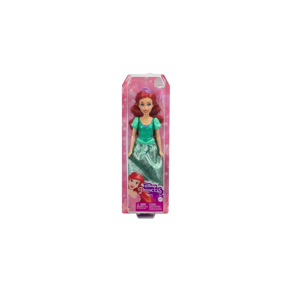 Кукла Mattel Disney Принцесса Ариэль, Наряд для празднования 100-летия Disney, Игрушка для переодевания, для детей от 3 лет