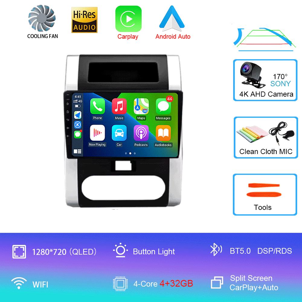 Android 14 для Nissan X-Trail X Trail XTrail 2 T31 2007-2015 4G Автомобильный мультимедиа GPS Голос Беспроводной CarPlay Авторадио Навигация