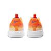 Nike Air Force 1 Toggle Кожа Повседневные Нескользящие Прочные Низкие Детские Кроссовки Детские кроссовки Белый Оранжевый DR8410-181