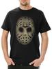 Hockey Mask Mens T-Shirt Friday Movie Ice Machete 13 Friday Jason Horror 13th