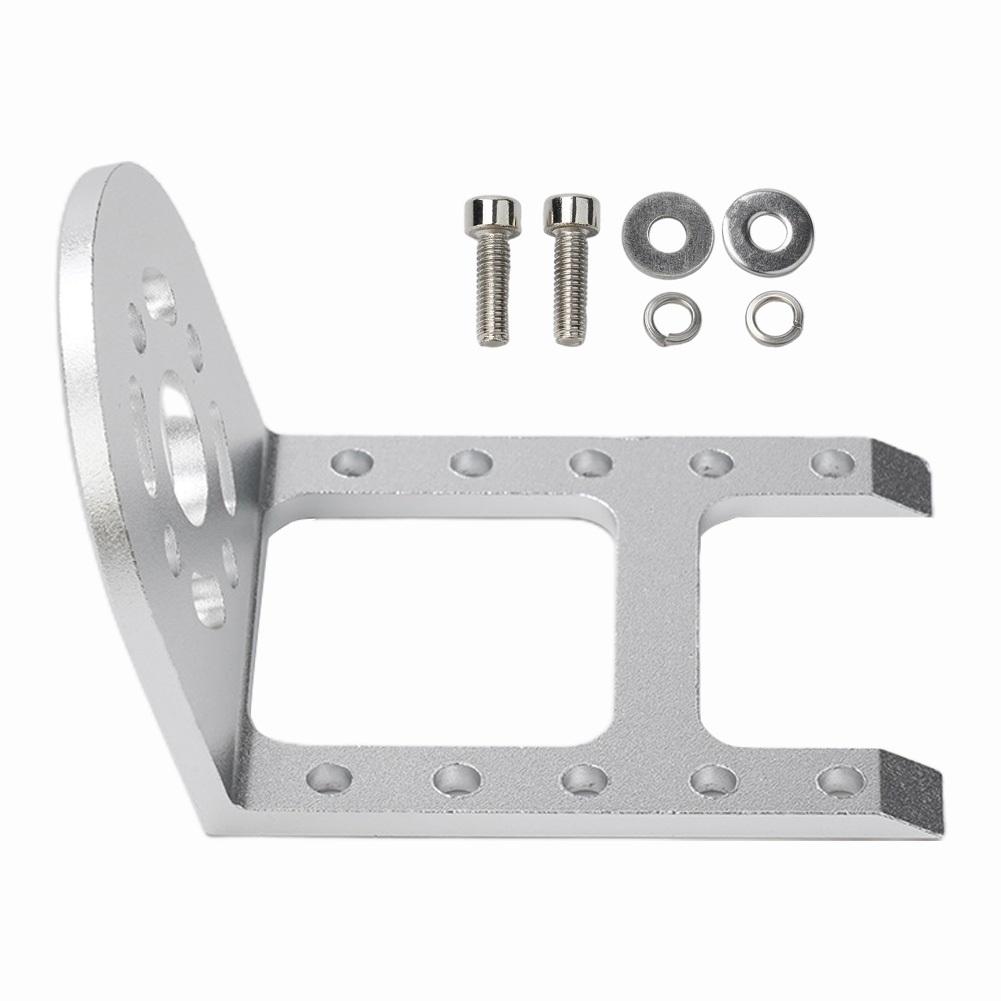 Silver Aluminum Alloy Motor Mounting Frame with High Compatibility for 36/40 Series Brushless Motors Perfect for RC Boat