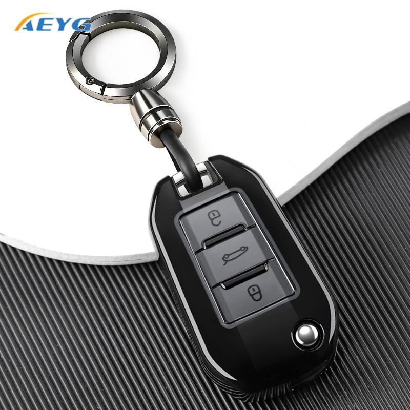 Чехол-держатель брелка из ТПУ для Peugeot 208 3008 308 508 408 2008 307 4008 Для Citroen C4 C3 C6 Cactus C8 3 Кнопки