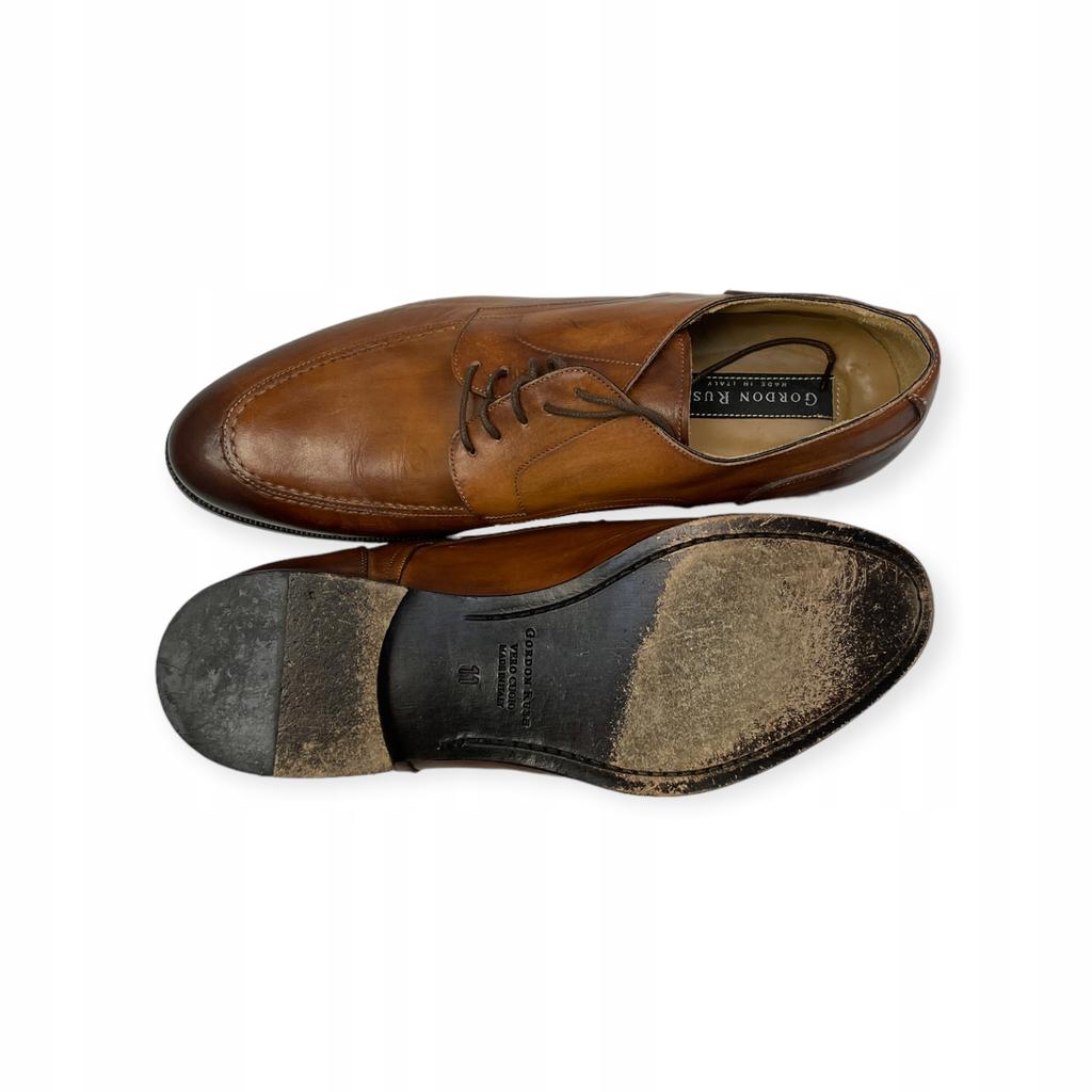 Men's Lace-up Brown Shoes Gordon Rush 44 - Used