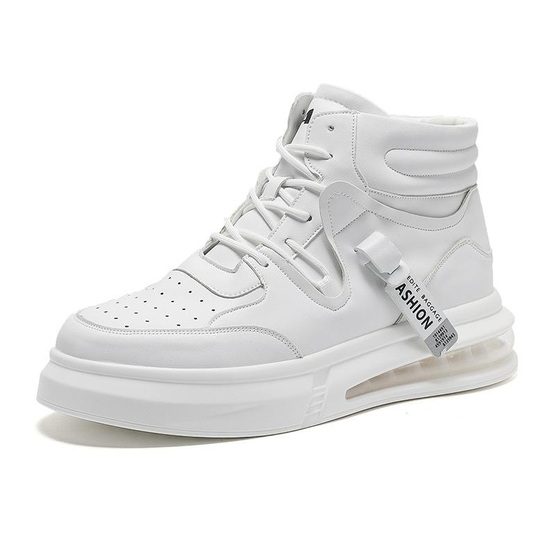 Нишевая мужская обувь осенне-зимняя белая обувь спортивная и любительская обувь на воздушной подушке модная обувь для скейтбординга персонализированная универсальная обувь Вэньчжоу