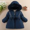 Baby Girls Thick Warm Jacket Cartoon Rabbit Outerwear For Kids Clothes Coat Winter Fashion Girl Plush Birthday Hooded Jackets