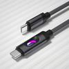 Кабель USB Type C на USB C PD 3.0 Быстрая зарядка Провод для iPhone 15 Pro max Macbook Pro Xiaomi Samsung