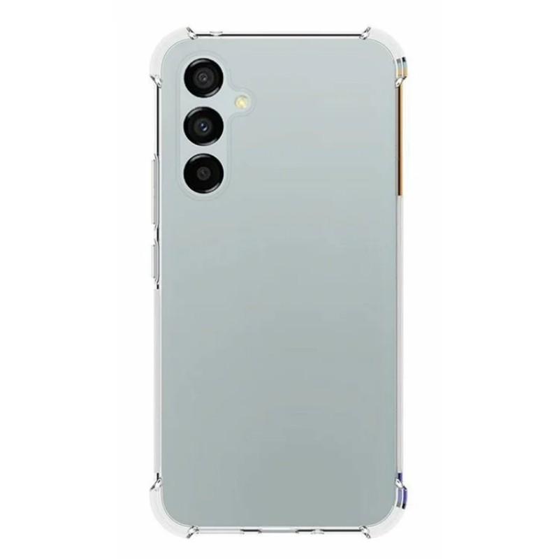 For Samsung Galaxy A54 5G Back Cover WANLONFENG TM Series 2.0mm Clear TPU Phone Case (Big Lens Hole)