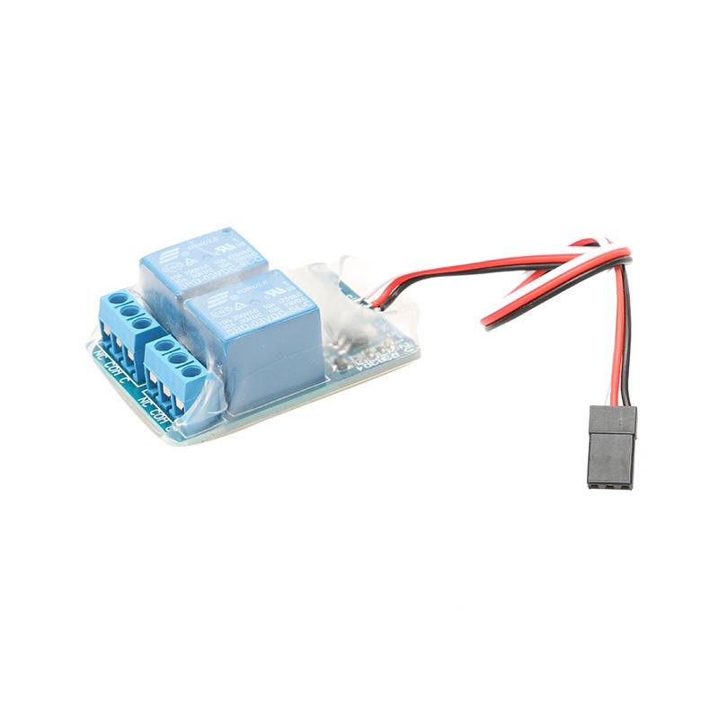 5-12V 10A Dual Channel RC Industrial Grade PWM Relay Switch Solderless Terminal Block w Optocoupler Isolation Electronic Module