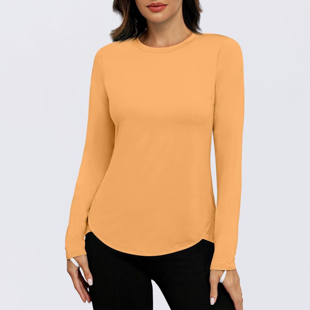 Женская рубашка Sunblock Ice Silk с длинным рукавом Upf 50+, легкая быстросохнущая футболка для походов