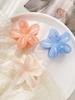 Summer Fashion Bow Flower Hair Claw Clips Candycolor Head Wear Hairpin for Women Girls Nonslip Crab Barrette Hair Accessories
