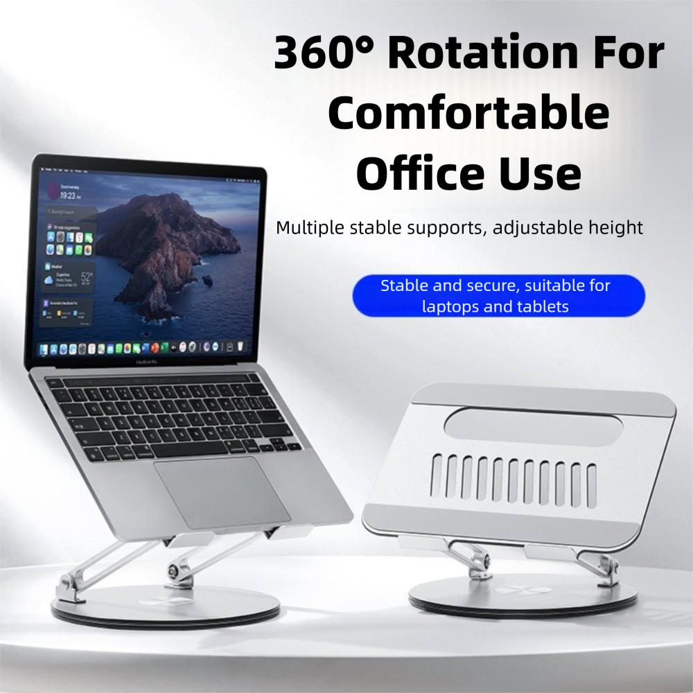 Portable Laptop Holder 360 ° Rotation Desktop Notebook Stand New Tablet Support  Home