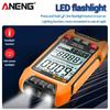Portable Intelligent Digital Multimeter 6000 Count  ANENG SZ01 AC/DC Current Voltage Tester Electric Capacitance Meter Electrician Tools with Lights