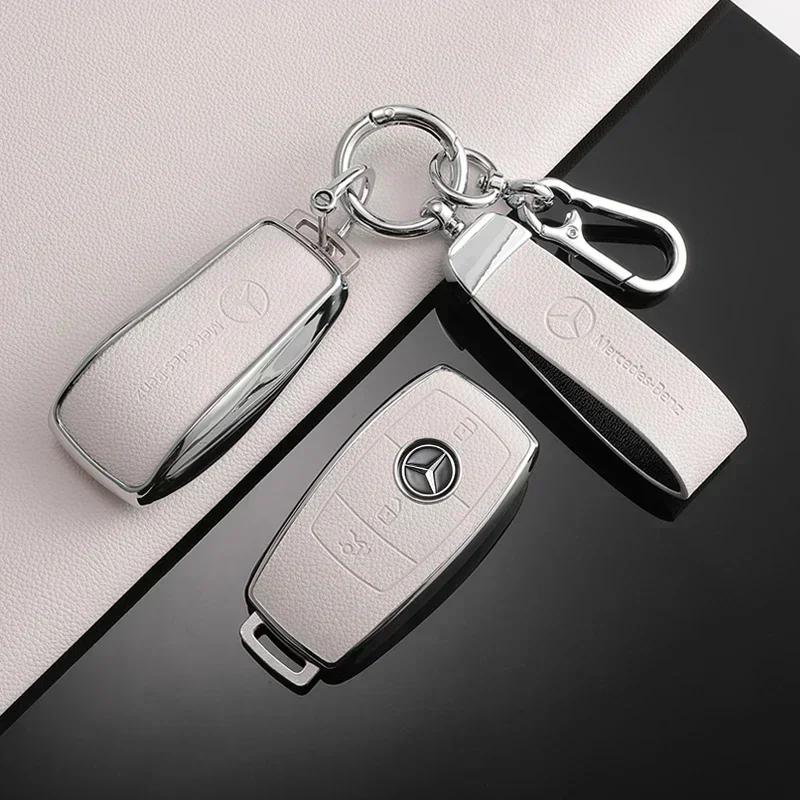AAVI1 Fashion TPU Car Smart Remote Key Case Fob Cover Shell For Mercedes Benz A C E S G Class GLC CLE CLA W177 W205 W213 W222 X167 AMG