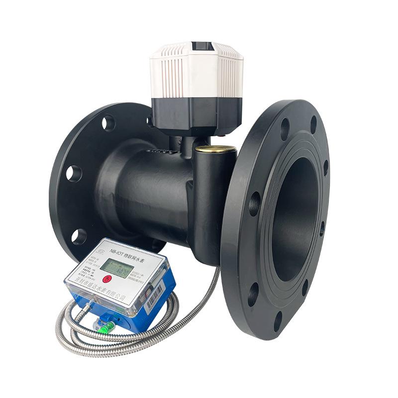 NB-IoT Ultrasonic Large-Diameter Water Meter, Lithium Battery, IP68, Wireless Remote Transmission, No Valve Control.