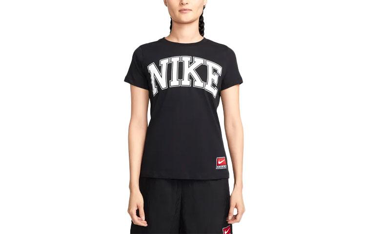 Nike T Shirts Women's Black Crew Neck Moderate Other DR8988-010