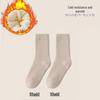Terry Women’s Plush Thickened Mid-Tube Socks for Autumn & Winter