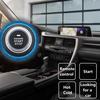 12V Car Alarm Passive Keyless One Button Start Remote Control System Auto Central Lock Push Button Start Stop Automotive PKE