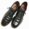 1961 SPORTWELT SHOE CO. U.S. NAVY Service Shoes Size 7R (25.0cm) Black 6-Eyelet Vintage 60s(USED)