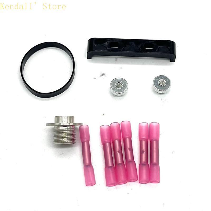 3XUB Exhaust Gas Temperature Meter 52mm EGT Probe with Wiring Harness and Install Hardware for Car Motorcycle Tuning