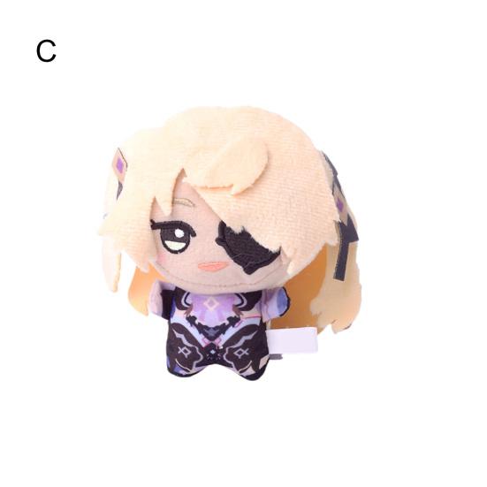 10cm Pluszowa Zawieszka Laleczka Urocza W Pełni Wypełniona Nieodkształcalna Plusz Genshin Impact Zhongli Xiao Tartaglia Brelok dla Dzieci