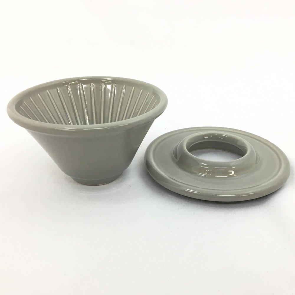 MIKASA Кофе Диаметр x и Дриппер для заваривания в духовке, Серый, 10,8 см 7,3 см Высота, Микроволновая печь, Посудомоечная машина, Безопасный, T-784006