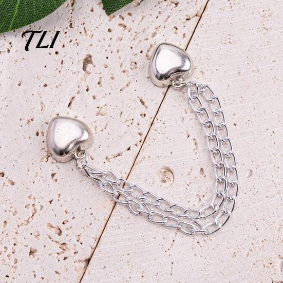 Instant Hemming Solution Magnetic Clothing Clips for Pants Sleeve Hem, Multi-Function Fabric Quick Fix Clip Holder with Chain, Detachable Strong