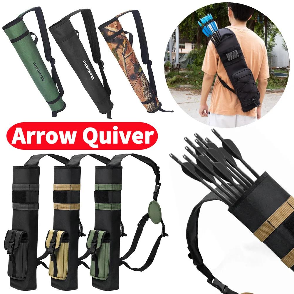 Archery Arrow Quiver Holder Adjustable Waist Hanged Carry Bag Arrow Holder for Arrows Bow Hunting and Target Practicing