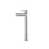 Silver/Black Single Cold Faucet Quick Open Sink Water Tap Heighten Washbasin Faucet  Sink