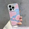 Розовая планета для iphone16 креативный 15promax чехол для мобильного телефона apple 14pro нишевый 13 большое отверстие 12