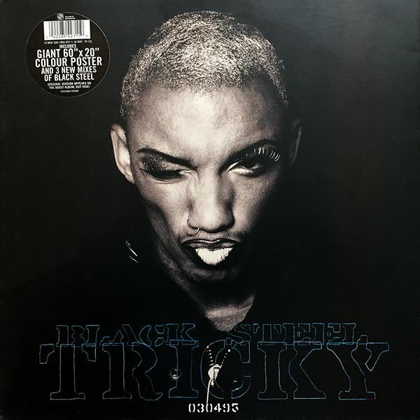 12-дюймовая пластинка TRICKY - Black Steel 12BRW320,854271 4th & Broadway 1995 Нидерланды Танцевальная и Электронная Б/У