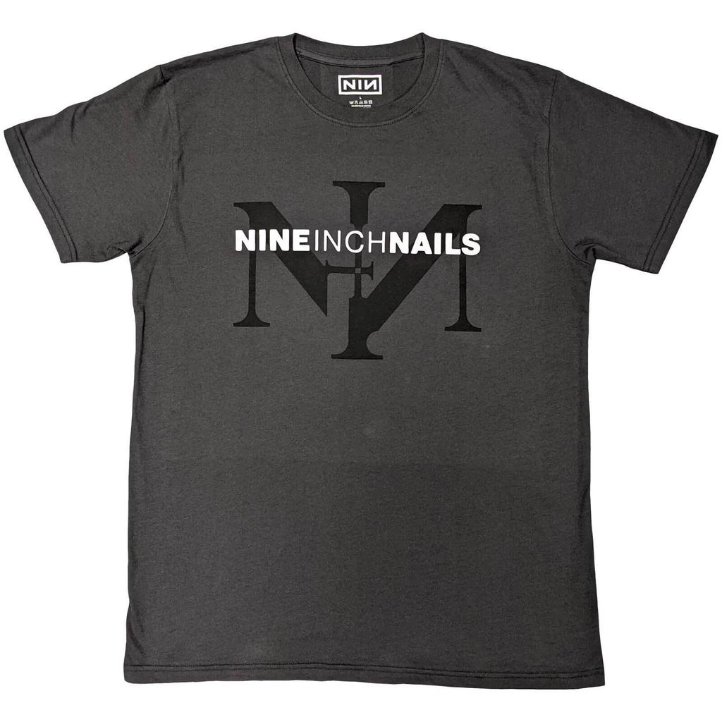 Nine Inch Nails Икона и Логотип Официальный Мерч Хлопковая Футболка Мужская Топ M/L/XL/2XL НОВЫЙ-