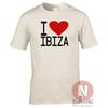 I Love Ibiza TShirt Club Party Edm Dj House Rave Music Retro Cool Festival Tee