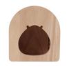 Hamster Wooden Arch House Dome Roof Wooden Hamster Arch Hut for Mice Chinchillas Guinea Pigs