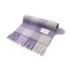 White Project PATTERN VIRGIN WOOL MUFFLER_PURPLE