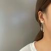 Роскошные серьги класса люкс, бант из зеленого циркония, серьги-капли, персонализированные ретро- и уникальные ювелирные изделия.