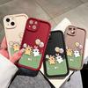 Soft Silicone Square Ladder Printing Pattern Phone Casing Full Cover Camera Shockproof Protection Rubber Case for Samsung