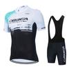 2025 Team Cycling Jersey Set Summer Ropa Ciclismo Men Hiru Short Sleeve Cycling Clothing Outdoor MTB Riding Bike Uniform Maillot