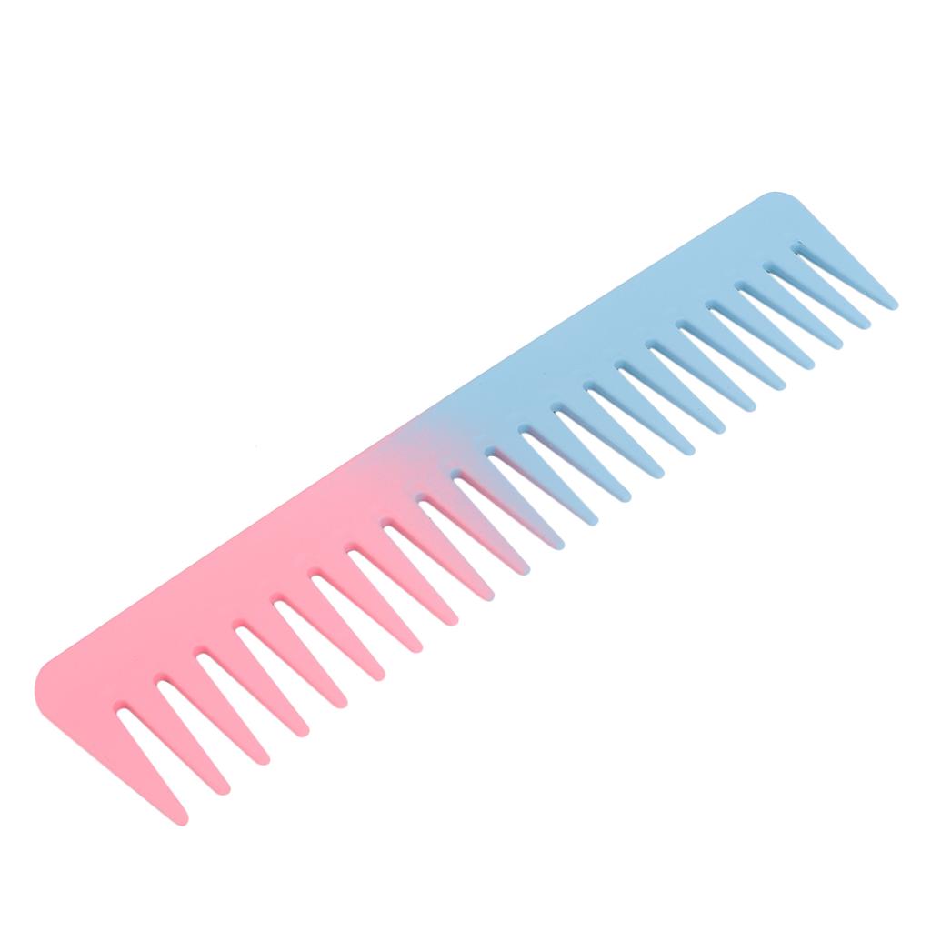Wide Tooth Comb No Handle Hair Detangling Detangler Styling Shampoo Comb for Curly Hair Wet Dry Hair