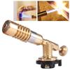 Portable Gas Torch Flame Gun Blowtorch Copper Flame Butane gas-Burner Lighter Heating Welding For Outdoor Camping BBQ Spray Gun